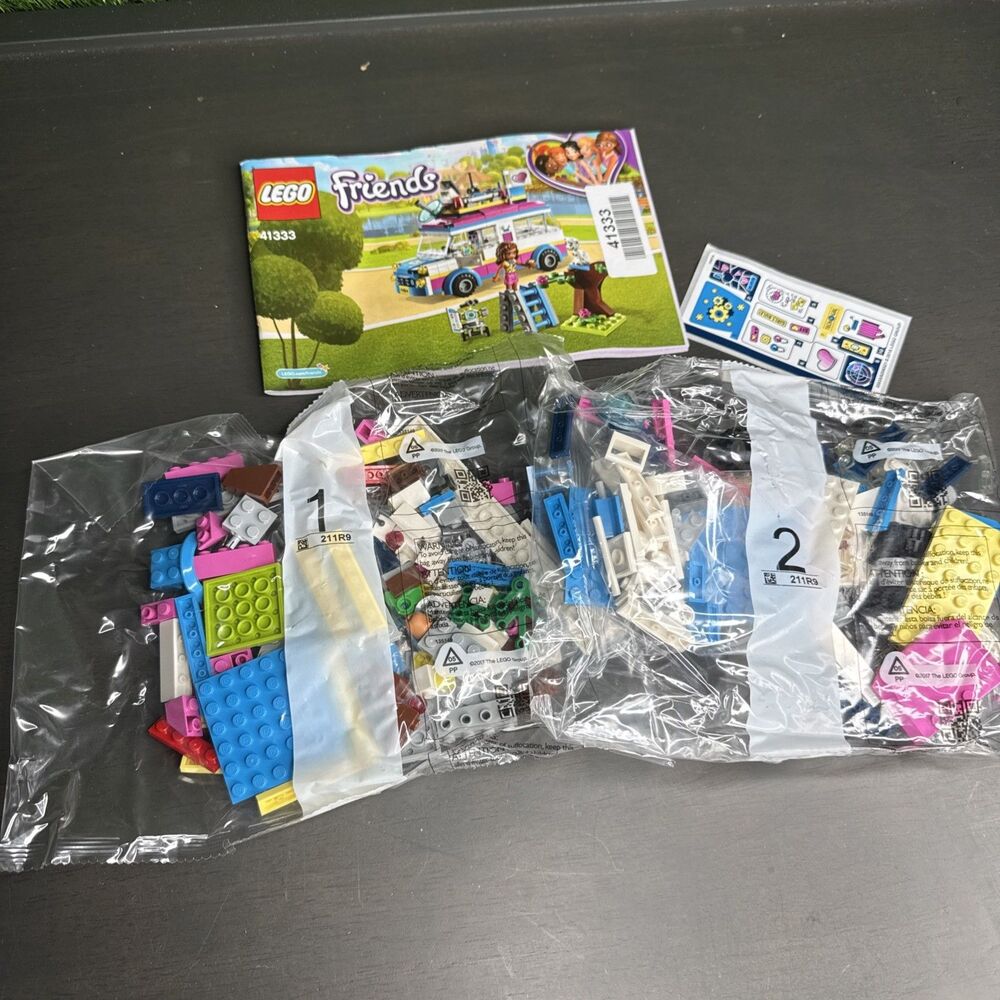 LEGO 41333 Friends Olivia’s Mission Vehicle New Complete Set Without Box
